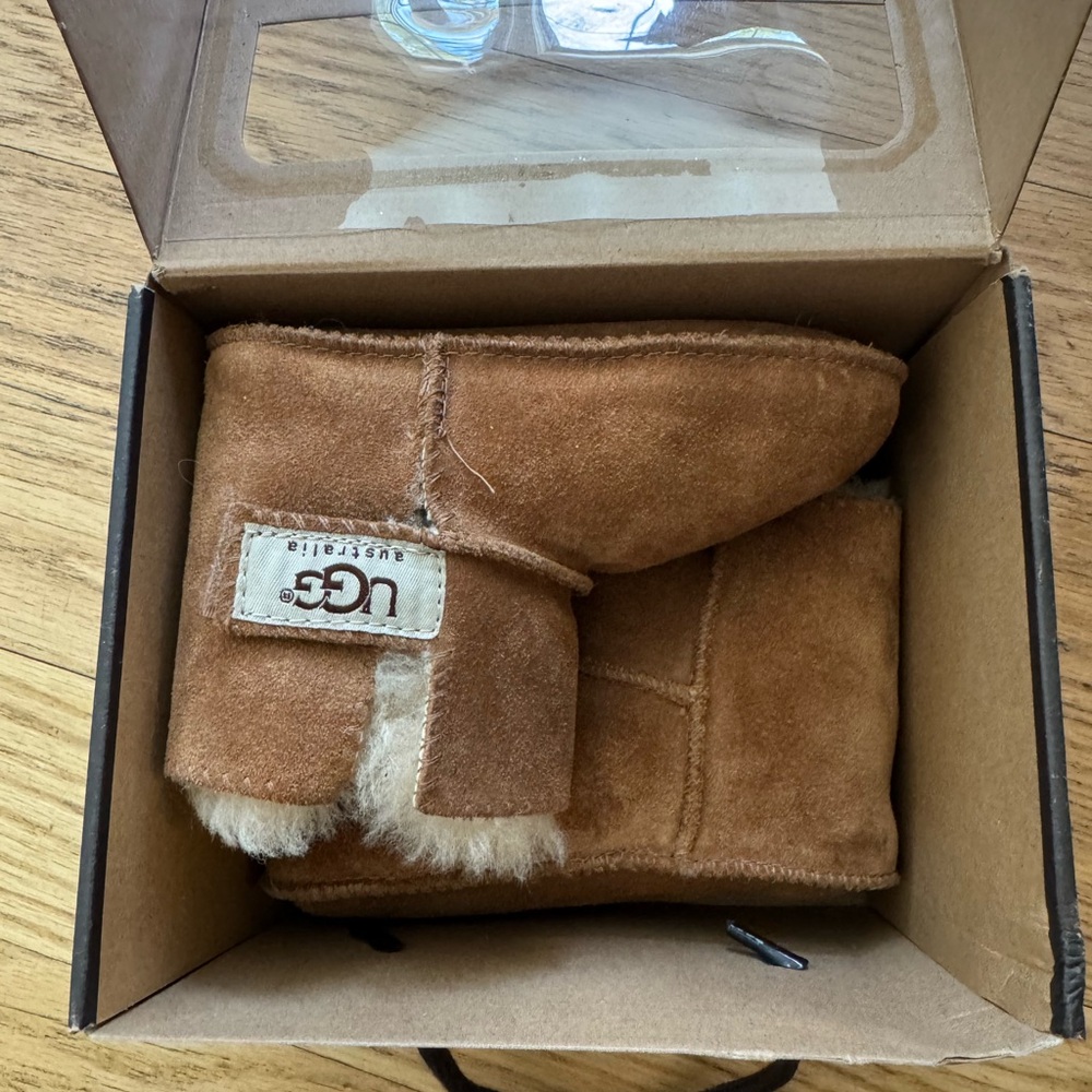UGG Kids Tan Booties